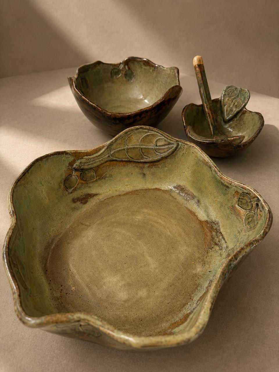 Conjunto natura 3 peças